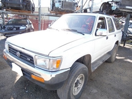 1995 TOYOTA 4RUNNER SR5 WHITE 3.0L AT 2WD Z17710